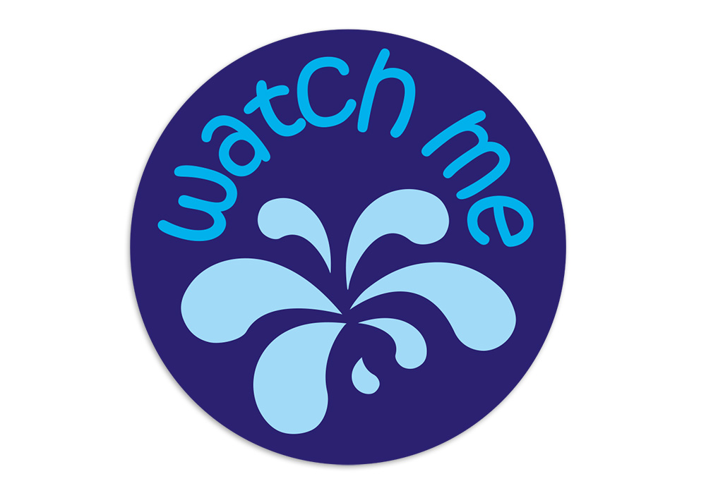 Watch Me Swimming Awards - Well Done Stickers