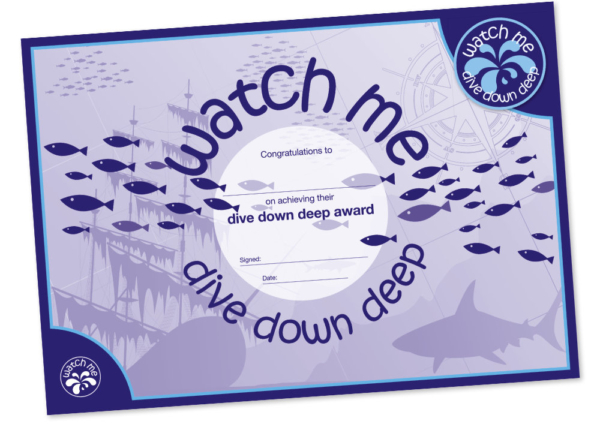 Watch Me Dive Down Deep - Advanced Swimming Award